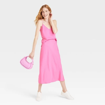 Women's Matte Satin Essential Cami - A New Day™ - Image 2