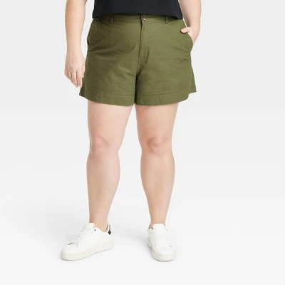 Women's High-Rise Everyday Shorts - A New Day™ - Image 4