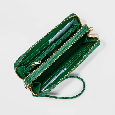 Women's Double Zip Wallet - A New Day™ - Image 2