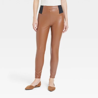 Women's Faux Leather Leggings - A New Day™ - Image 4