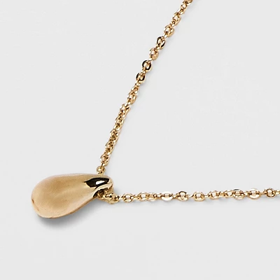 Teardrop Pendant Necklace - A New Day™ Gold - Image 3