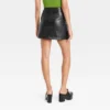 Women's Mini Faux Leather Skirt - A New Day™
