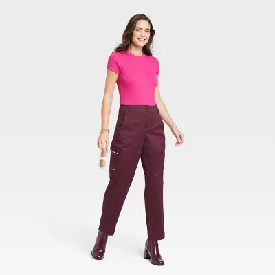 Women's Ribbed T-Shirt Bodysuit - A New Day™ - Image 3