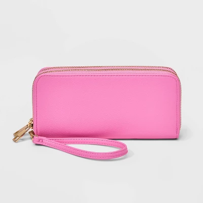 Women's Double Zip Wallet - A New Day™ - Image 6