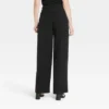 Women's High-Rise Relaxed Fit Full Length Baggy Wide Leg Trousers - A New Day™
