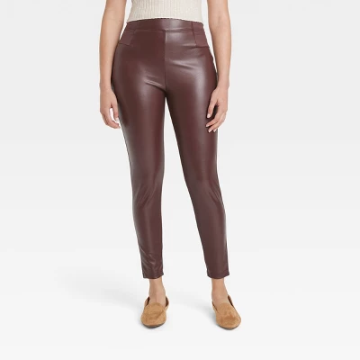 Women's Faux Leather Leggings - A New Day™ - Image 5