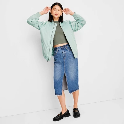 Women's Oversized Bomber Jacket - A New Day™ - Image 2