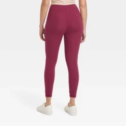 Women's High Waisted Everyday Active 7/8 Leggings - A New Day™