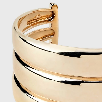 Trio Cuff Bracelet - A New Day™ Gold - Image 3