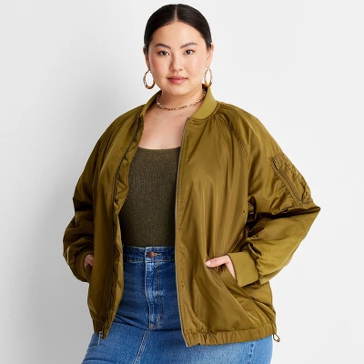 Women's Oversized Bomber Jacket - A New Day™ - Image 4