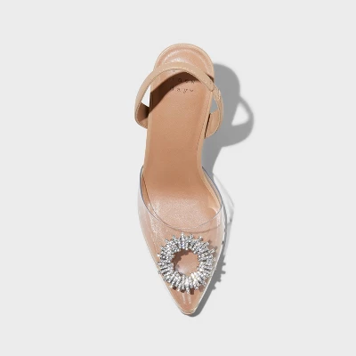 Women's Misty Slingback Heels - A New Day™ Clear - Image 2
